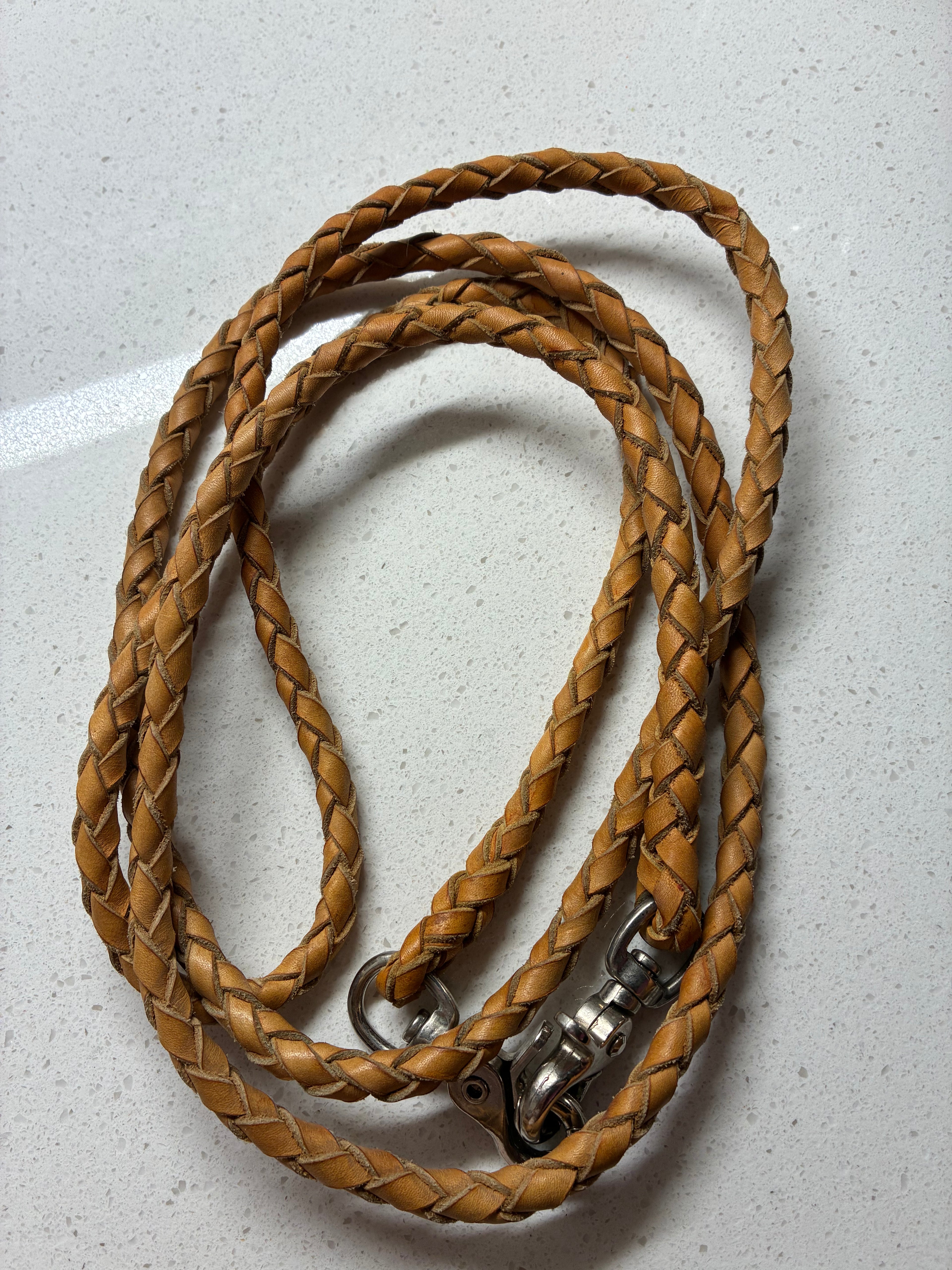 Western riding reins